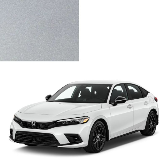 Купити Фарба за кодом металік срібляста NH695M NEW OPAL SILVER для автомобілів Honda в Україні