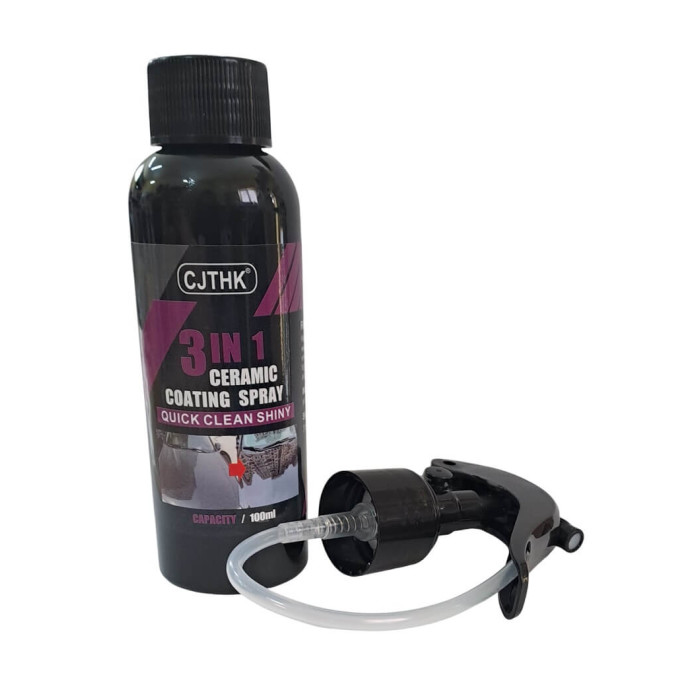 Купити Керамічне покриття CJTHK 3in1 ceramic coating spray 100мл (спрей) в Україні