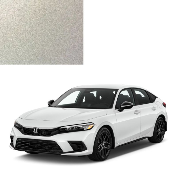 Купити Фарба за кодом металік срібляста NH743M BURAN SILVER для автомобілів Honda в Україні