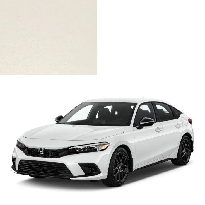 Купити Фарба за кодом металік біла NH788P ORCHID WHITE для автомобілів Honda в Україні