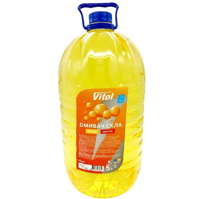 Купити Омивач скла літній VITOL 5л Цитрус в Україні