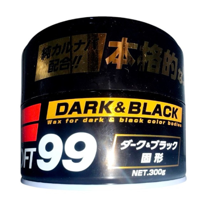 Віск твердий SOFT99 Dark & Black Wax 300 г в Україні.