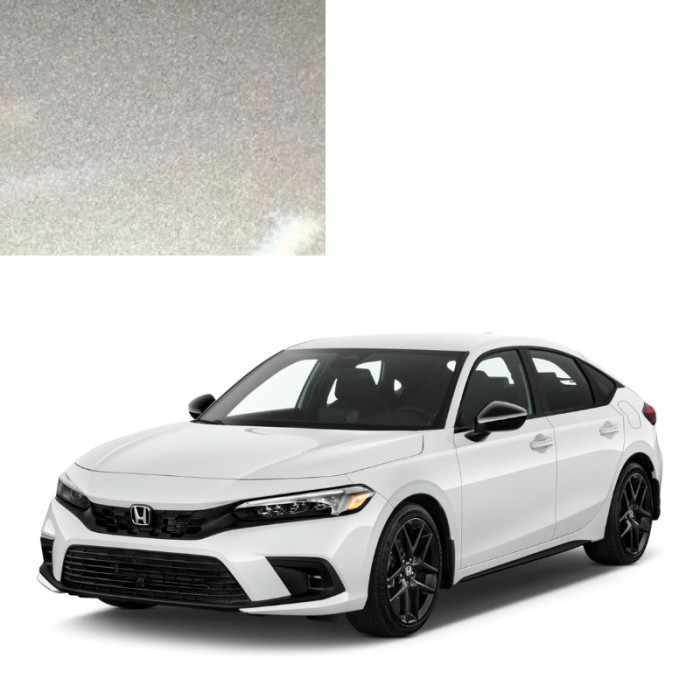 Купити Фарба за кодом металік срібляста YR559M CHAMPAGNE SILVER для автомобілів Honda в Україні