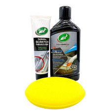 Набір відновлення Turtle Wax: засіб від подряпин + відновлювач пластику (аплікатор у комплекті)