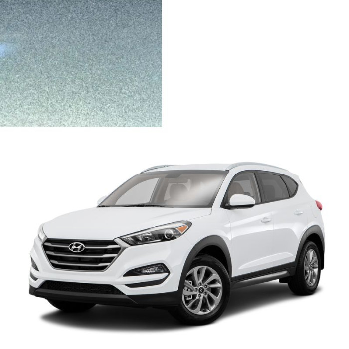 Купити Фарба за кодом металік срібляста BU AQUA SILVER для автомобілів Hyundai в Україні