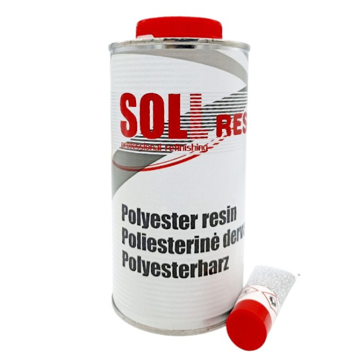 Купити Смола поліефірна SOLL Resin 0,5кг + відп. в Україні