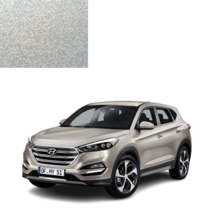 Купити Фарба за кодом металік сіра V7S POLISHED METAL для автомобілів Hyundai в Україні