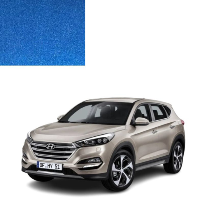 Купити Фарба за кодом металік синя VU (VU8) COAST BLUE для автомобілів Hyundai в Україні