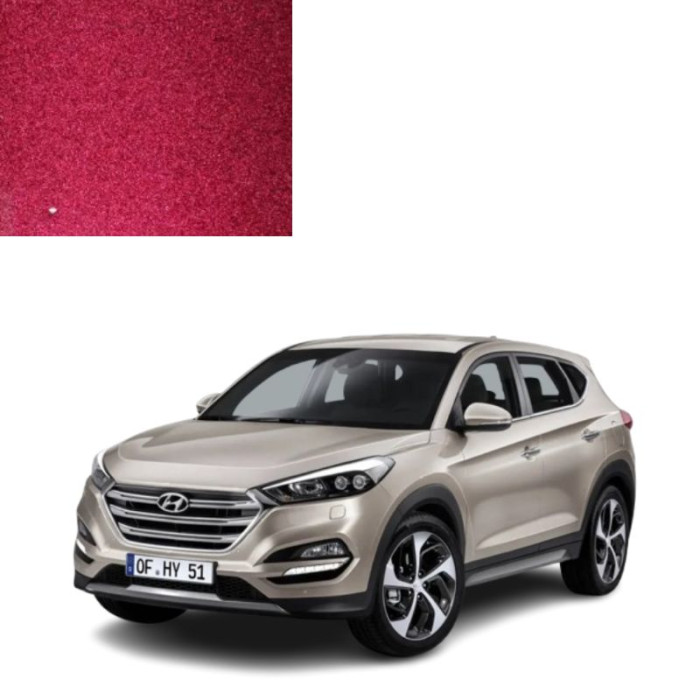 Купити Фарба за кодом металік червона W5R (5R) Wine red для автомобілів Hyundai в Україні