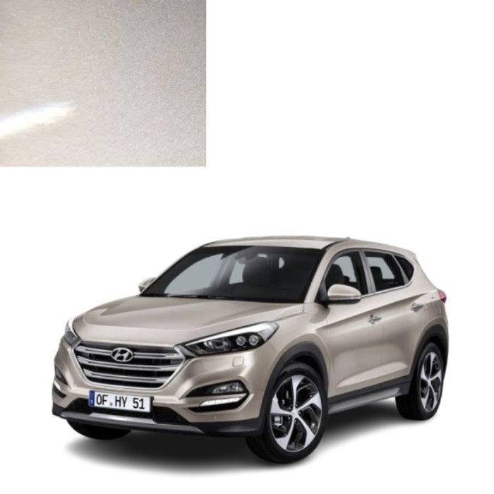 Купити Фарба за кодом металік срібляста WK CHAMPAGNE SILVER для автомобілів Hyundai в Україні