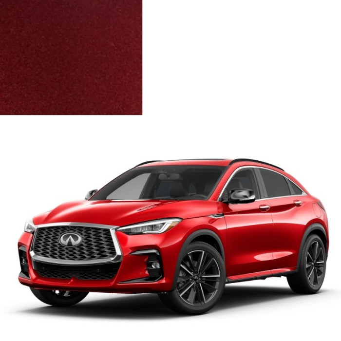 Купити Фарба за кодом металік червона NAH FORCE RED для автомобілів INFINITI в Україні