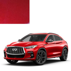 Фарба за кодом металік червона NAJ ALIZARIN CRIMSON для автомобілів INFINITI