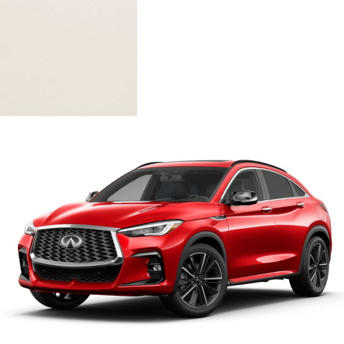Купити Фарба за кодом металік біла QM1 WHITE для автомобілів INFINITI в Україні