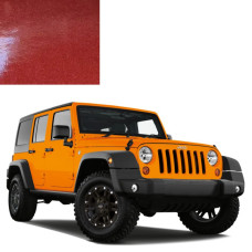 Фарба за кодом металік червона EVJ (PVJ) DEEP CORAL RED CRYSTAL для автомобілів Jeep