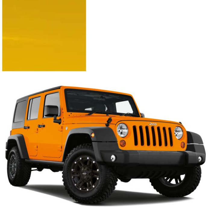 Купити Фарба за кодом металік жовта EYB DETONATOR YELLOW для автомобілів Jeep в Україні