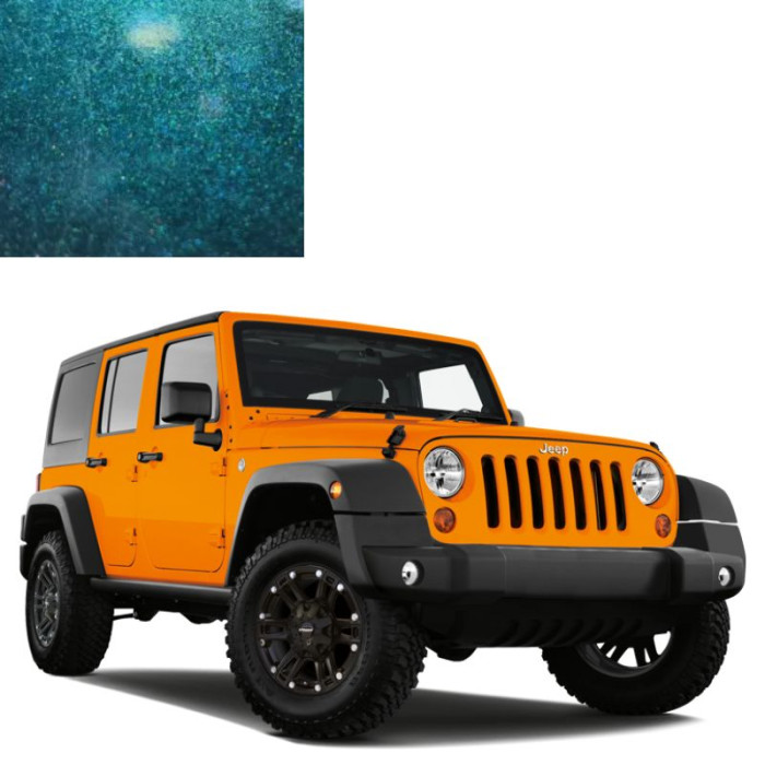 Купити Фарба за кодом металік зелена JGT DEEP FOREST GREEN для автомобілів Jeep в Україні
