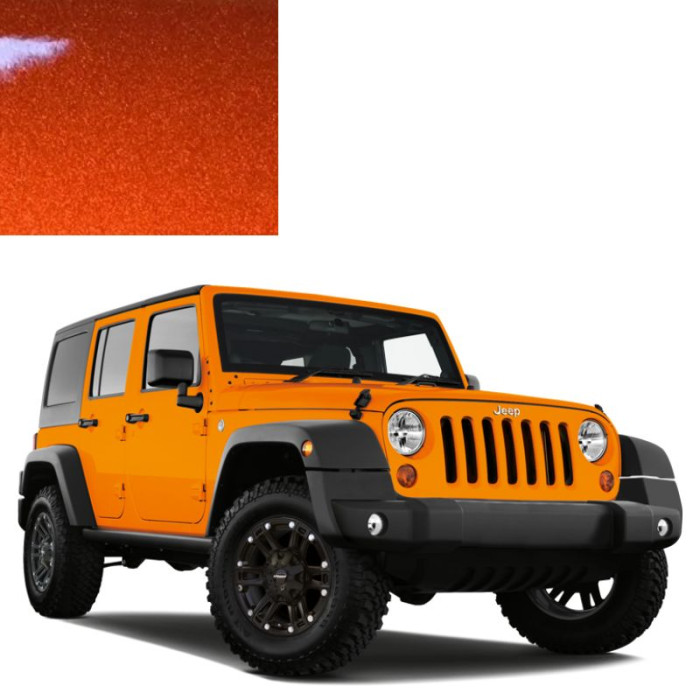 Купити Фарба за кодом металік помаранчева KLB (PLB) COPPERHEAD для автомобілів Jeep в Україні