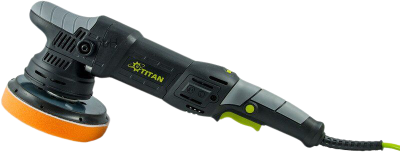 Ротационно-эксцентриковая полировальная машинка Titan TDA21-2